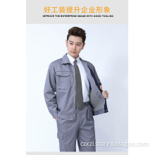 Double layer thickened windproof overalls suit